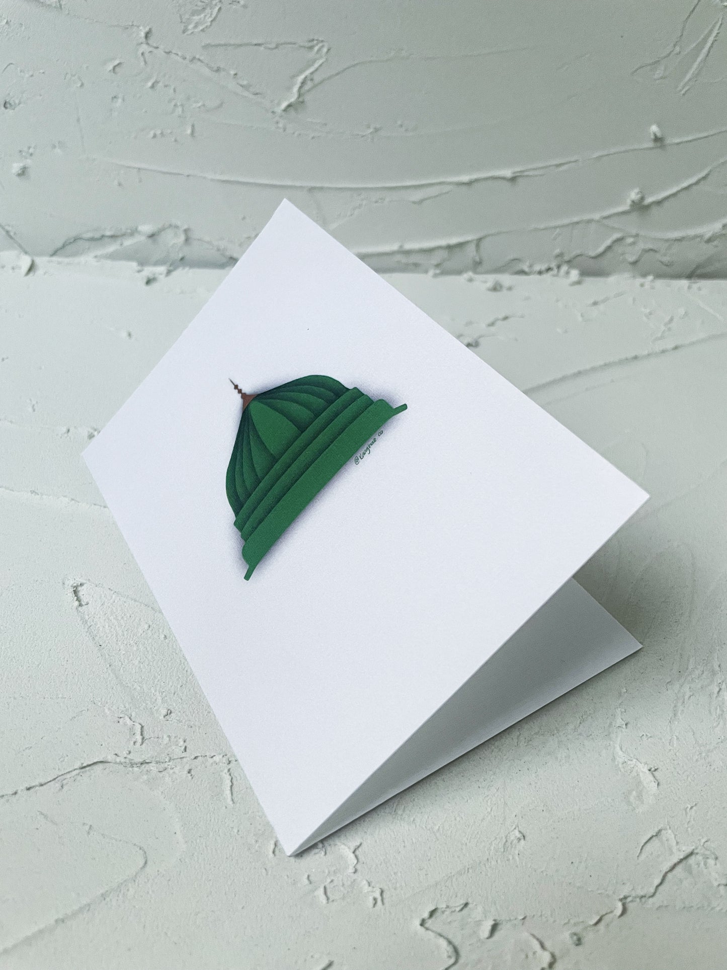 Nabawi Green Dome Card