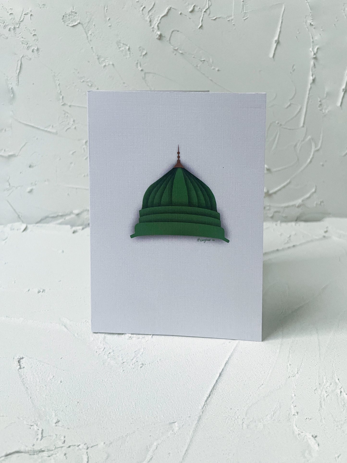 Nabawi Green Dome Card