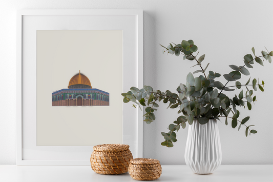 Dome of the Rock Print